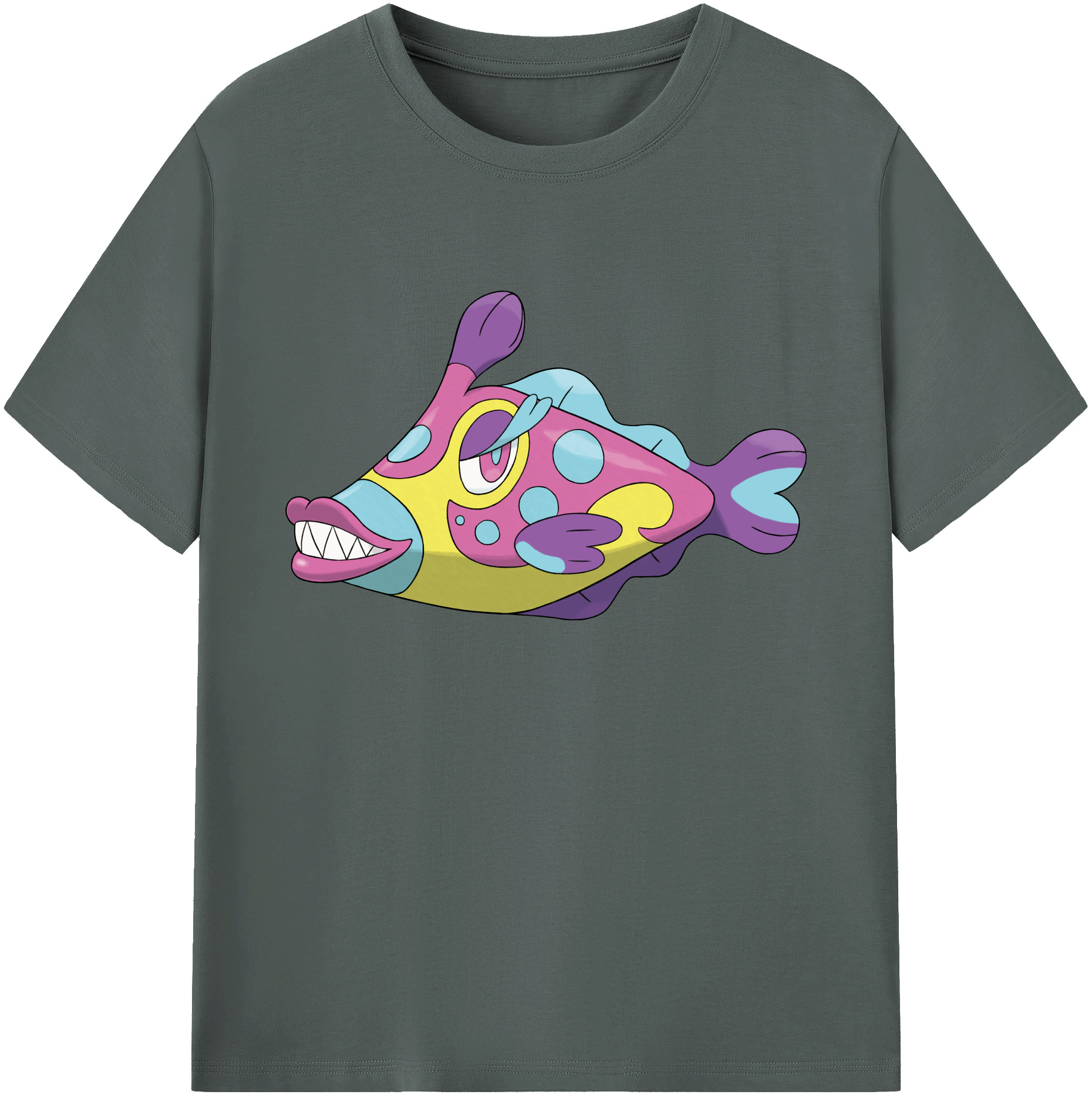 （画像用） ポケットモンスター Pokémon 綿100％ メンズ半袖Tシャツ｜肌触りやわらか＆通気性
